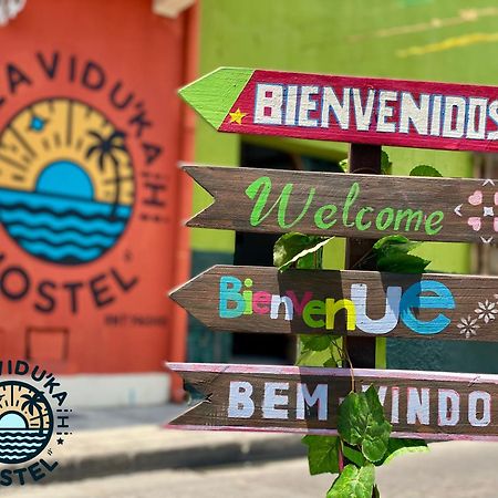 La Viduka Hostel Cartagena Kültér fotó