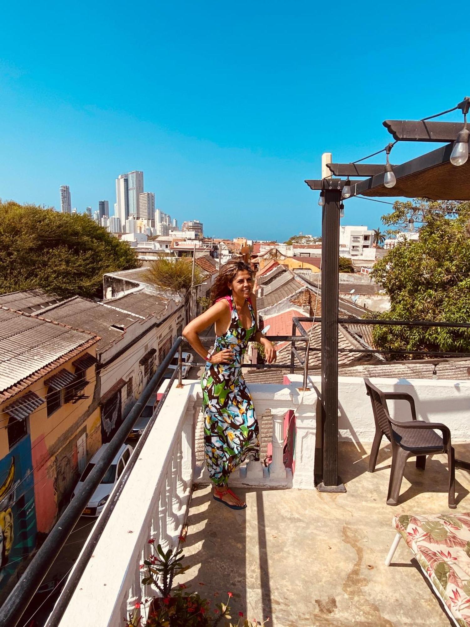 La Viduka Hostel Cartagena Kültér fotó