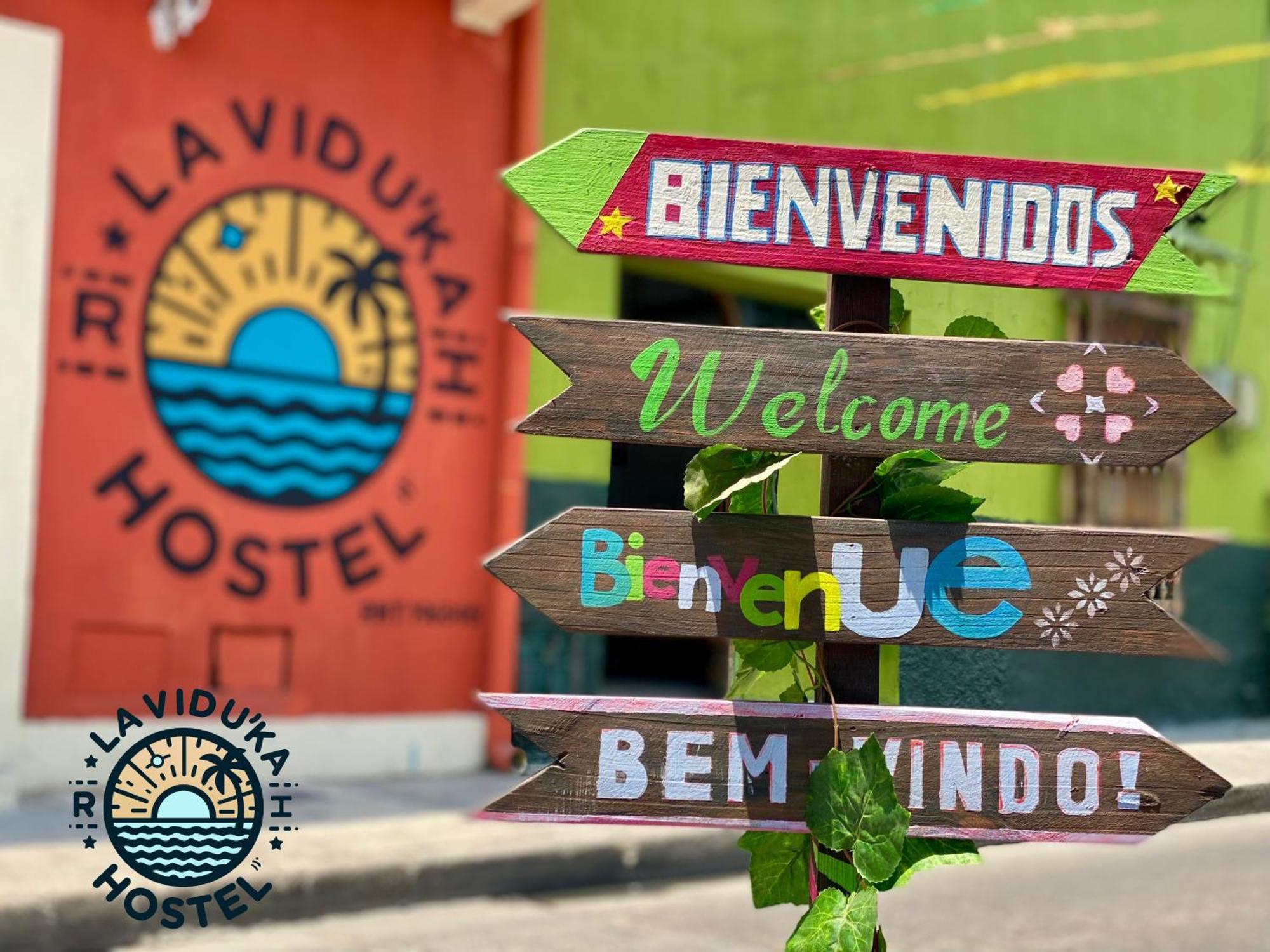 La Viduka Hostel Cartagena Kültér fotó