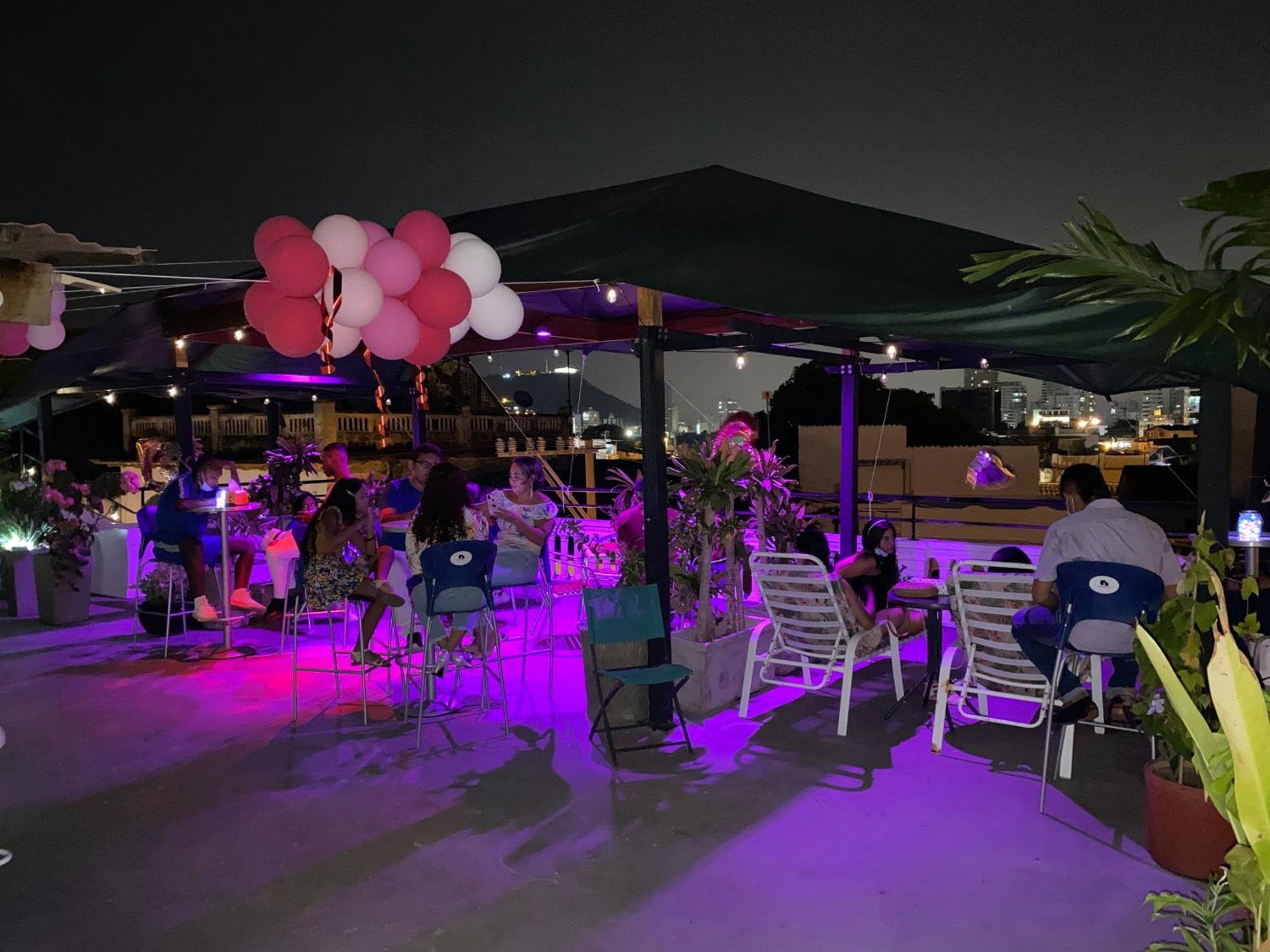 La Viduka Hostel Cartagena Kültér fotó