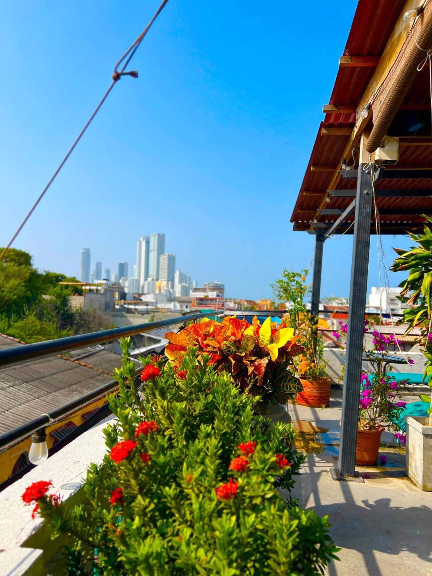 La Viduka Hostel Cartagena Kültér fotó