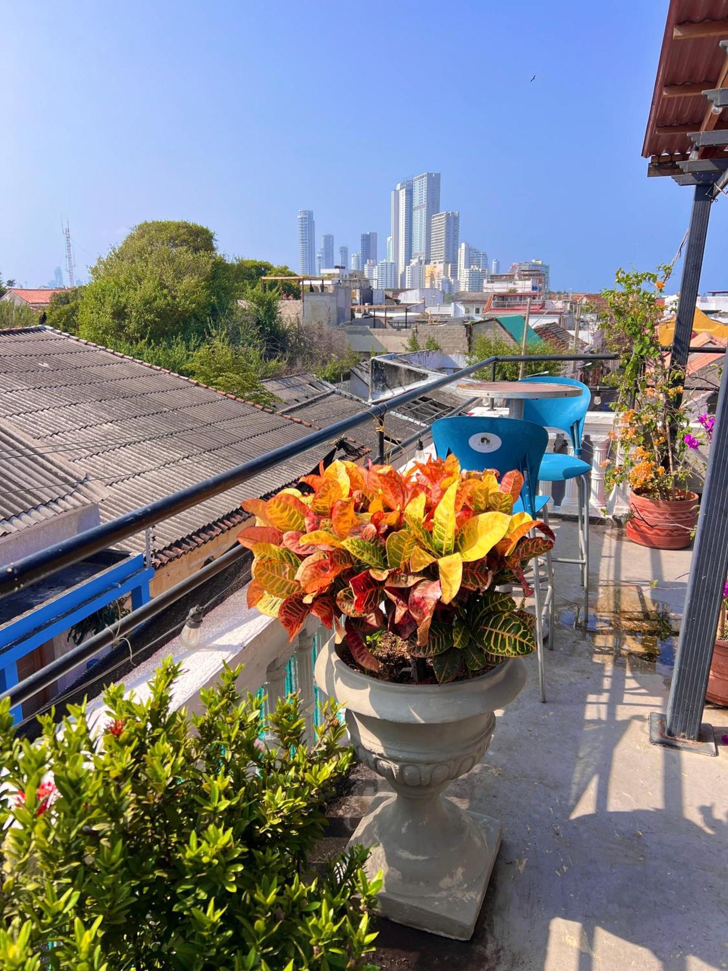 La Viduka Hostel Cartagena Kültér fotó