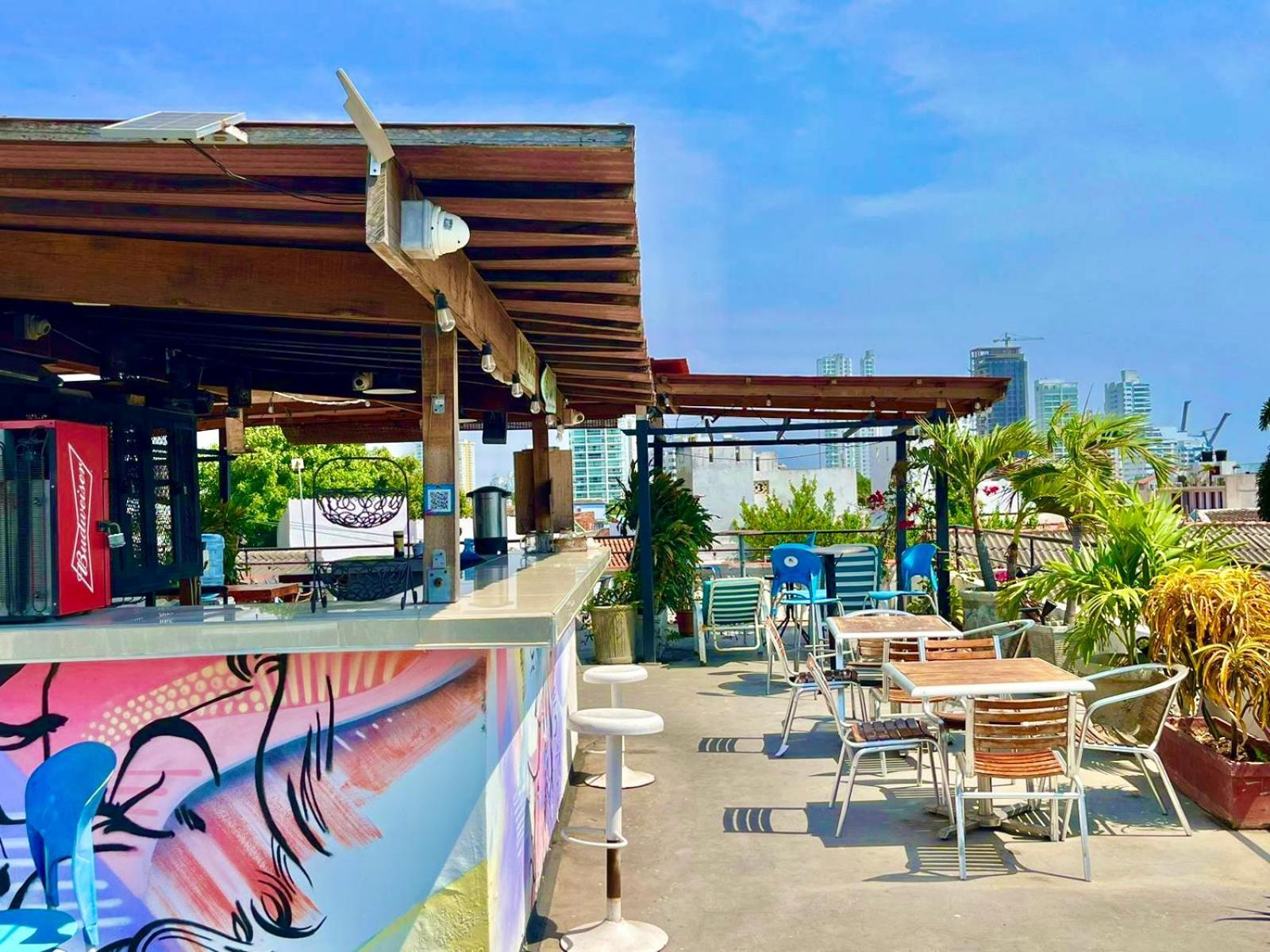 La Viduka Hostel Cartagena Kültér fotó