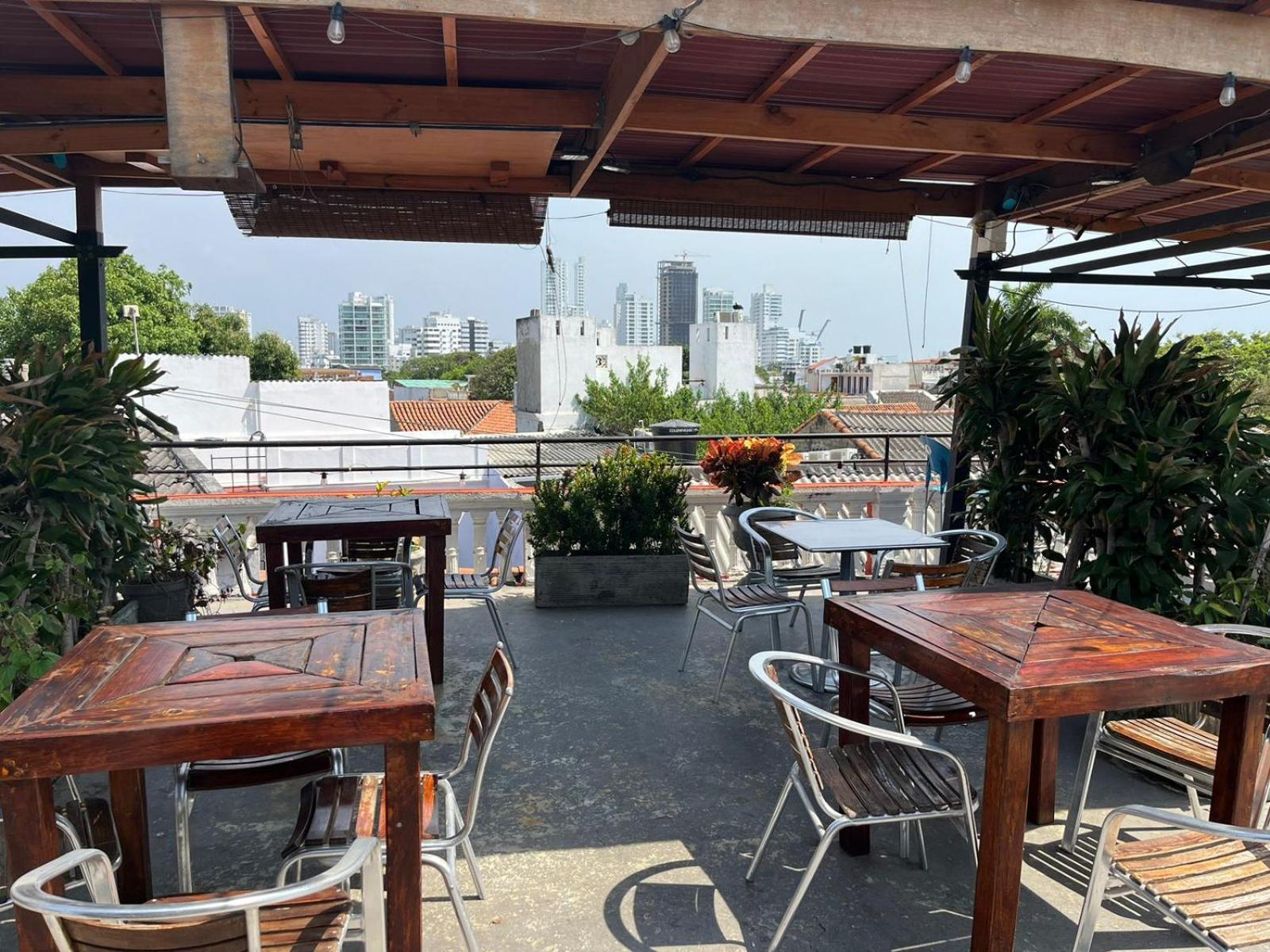 La Viduka Hostel Cartagena Kültér fotó