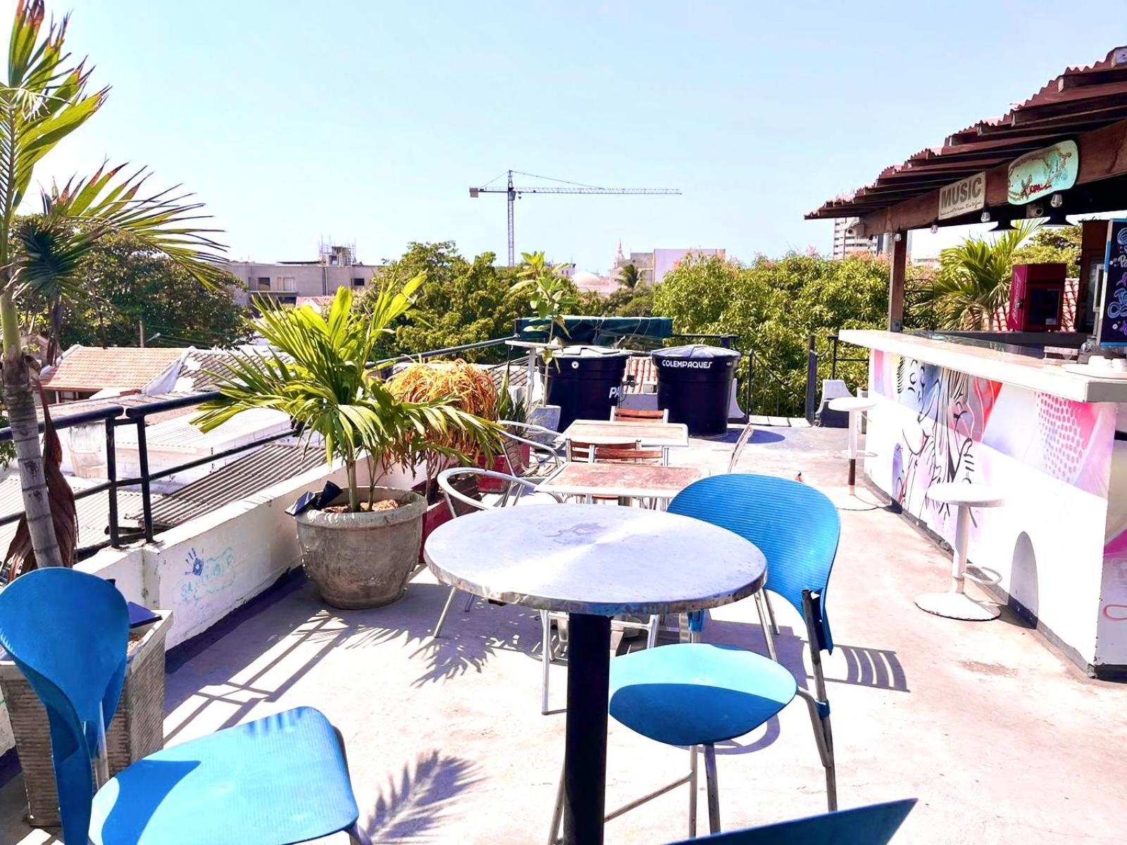 La Viduka Hostel Cartagena Kültér fotó