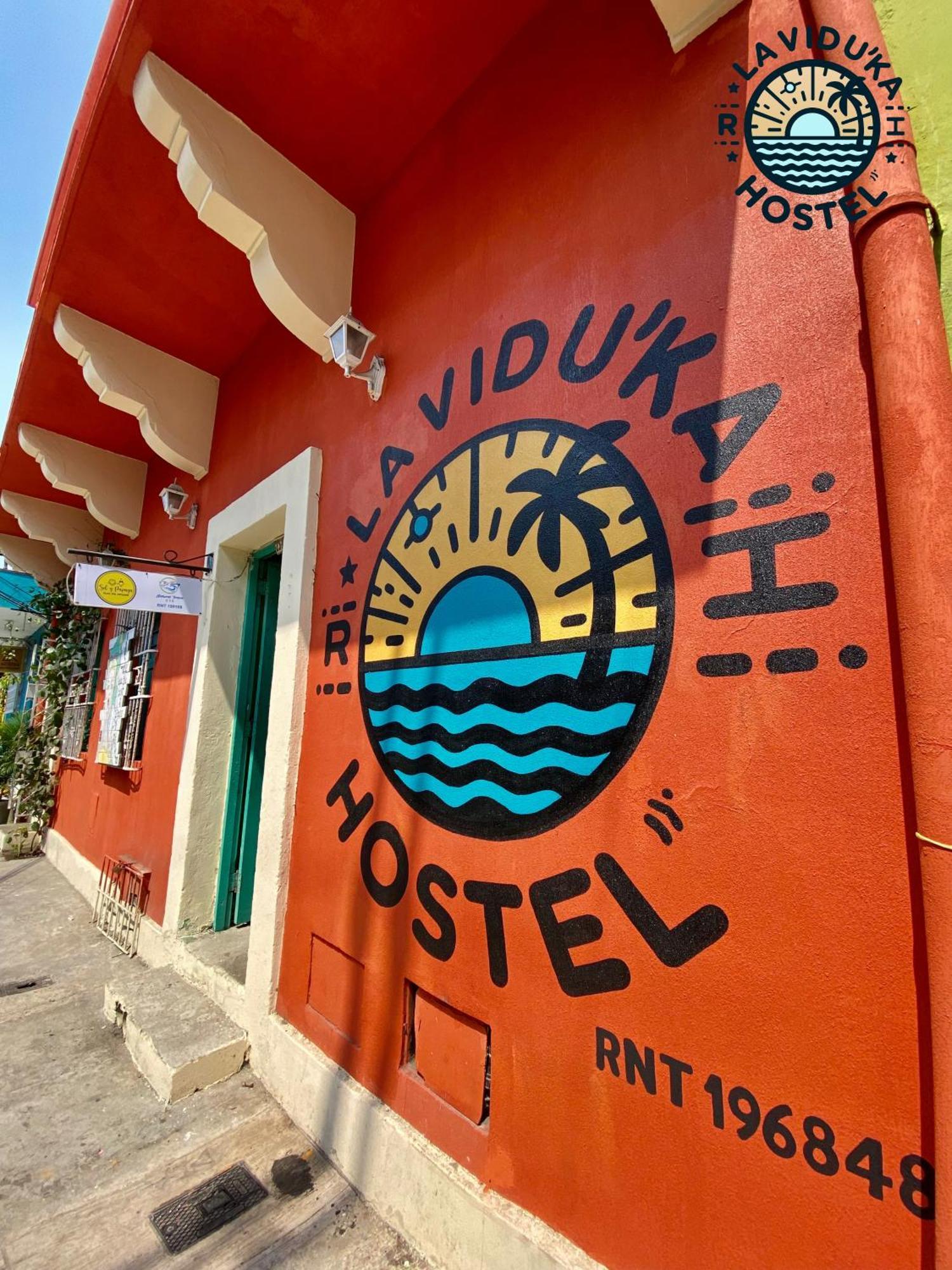 La Viduka Hostel Cartagena Kültér fotó